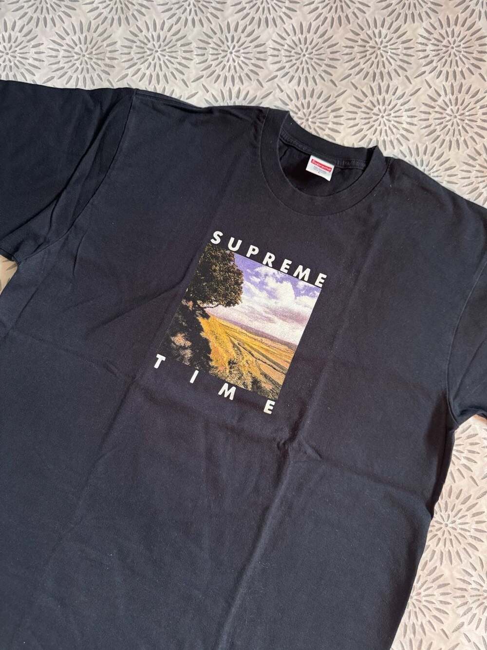 Supreme Supreme Time Tee Navy Size L Men’s Used